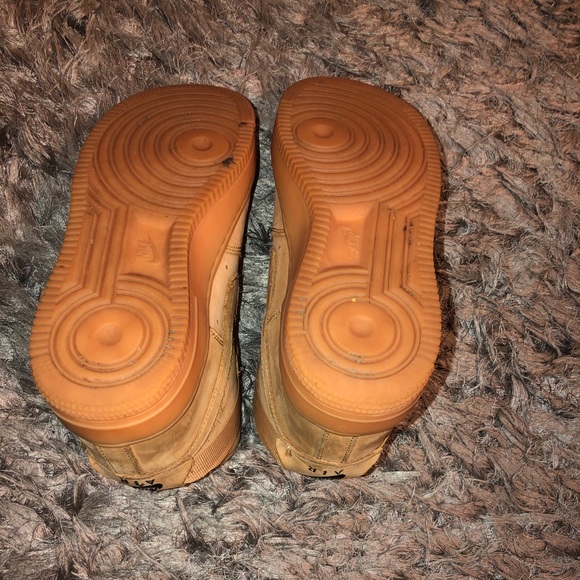 Wheat High Top Air Forces - Picture 7 of 7